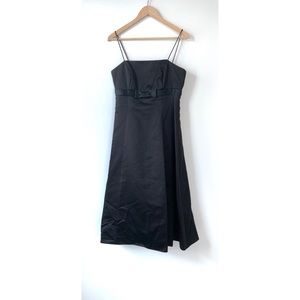 David’s Bridal Black A-Line Dress